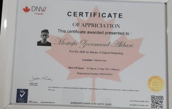 مدرک کارشناسی ارشد دیجیتال مارکتنیگ از کانادا